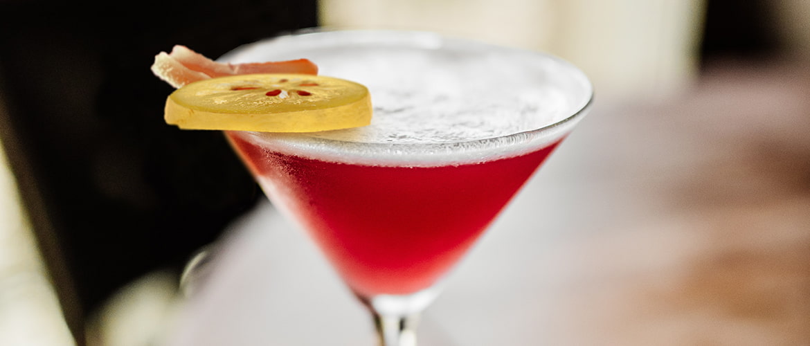 Cosmopolitan au sirop de cerise